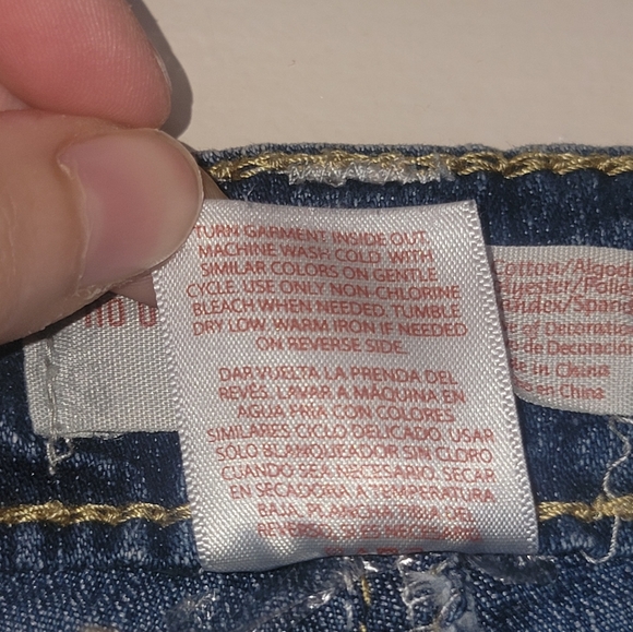 No Boundaries Denim Shorts Size 3 - Picture 7 of 7